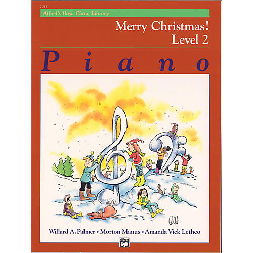 Alfred Alfred's Basic Piano Course Merry Christmas! Book 2
