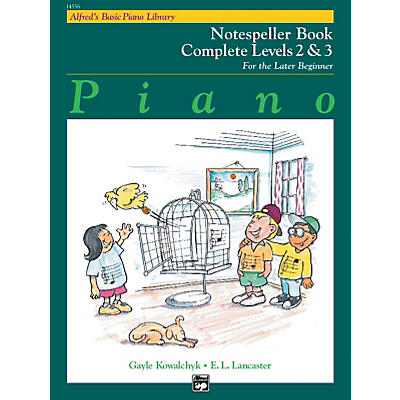 Alfred Alfred's Basic Piano Course Notespeller Book Complete 2 & 3