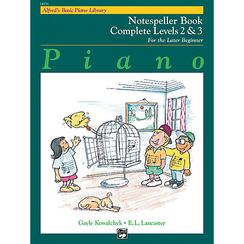 Alfred Alfred's Basic Piano Course Notespeller Book Complete 2 & 3