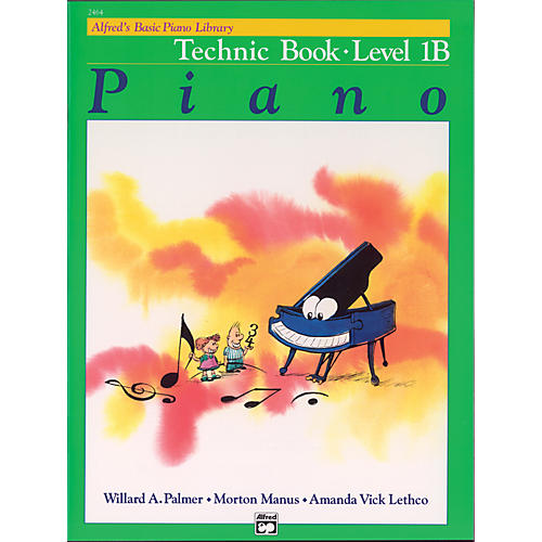 Alfred Alfred's Basic Piano Course Technic Book 1B