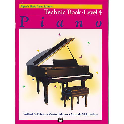 Alfred Alfred's Basic Piano Course Technique Book 4