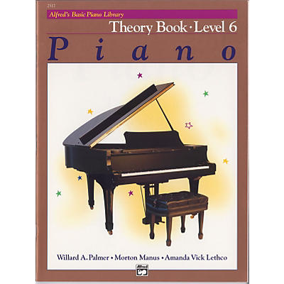 Alfred Alfred's Basic Piano Course Theory Book 6