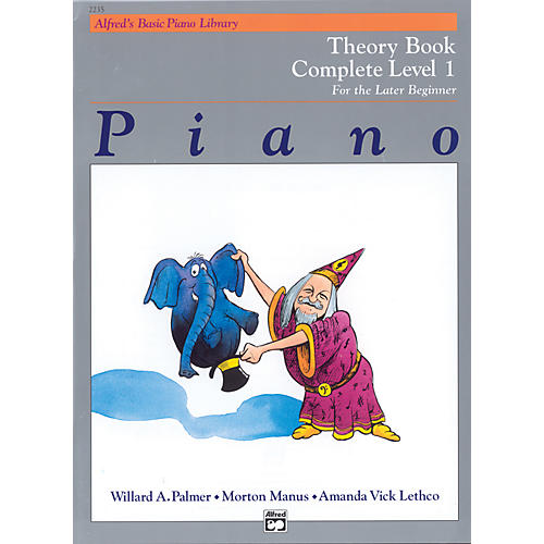 Alfred Alfred's Basic Piano Course Theory Book Complete 1 (1A/1B)
