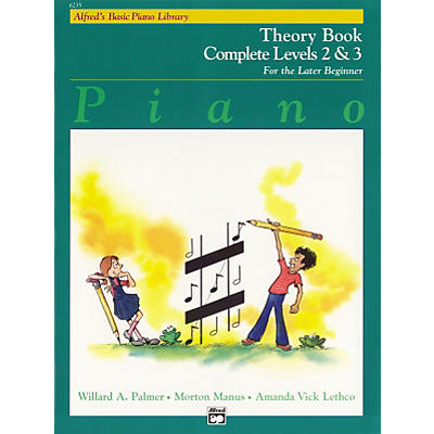 Alfred Alfred's Basic Piano Course Theory Book Complete 2 & 3
