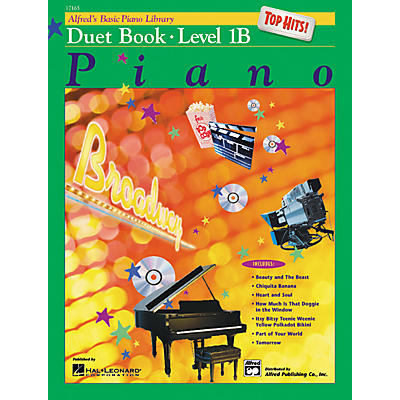 Alfred Alfred's Basic Piano Course Top Hits! Duet Book 1B