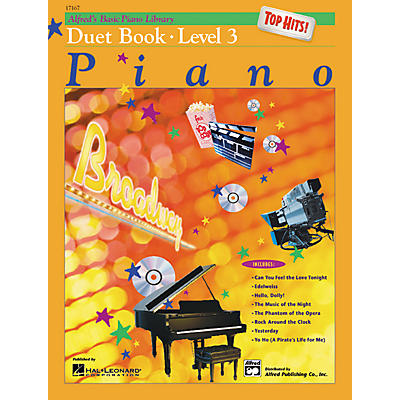 Alfred Alfred's Basic Piano Course Top Hits! Duet Book 3