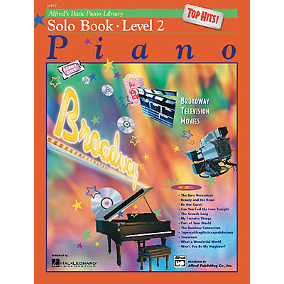 Alfred Alfred's Basic Piano Course Top Hits! Solo Book 2
