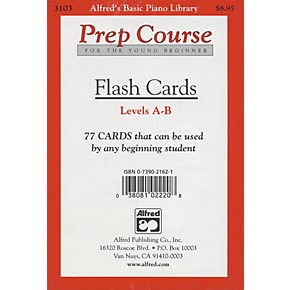 Alfred Alfred S Basic Piano Prep Course Flash Cards Levels