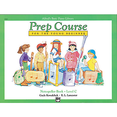 Alfred Alfred's Basic Piano Prep Course Notespeller Book C