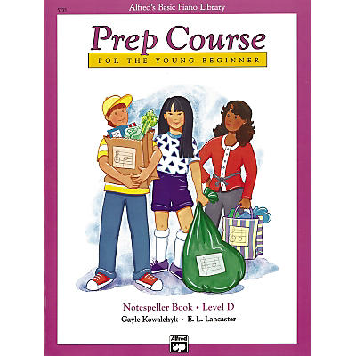 Alfred Alfred's Basic Piano Prep Course Notespeller Book D