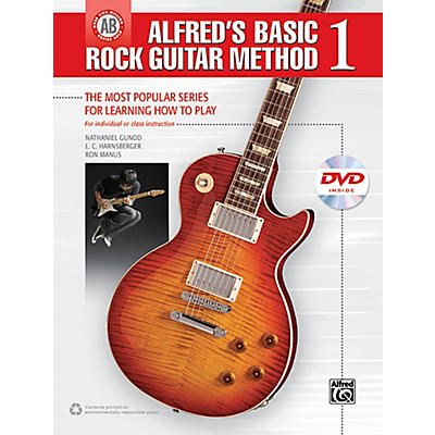 Alfred Alfred's Basic Rock Guitar 1 (Book/DVD)