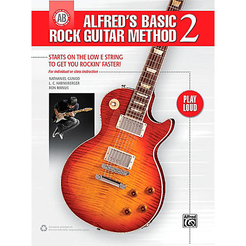 Alfred's Basic Rock Guitar Method 2 Book