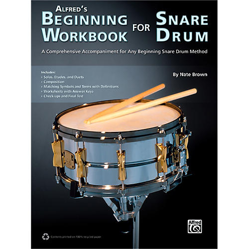 Alfred Alfred's Beginning Workbook for Snare Drum Book