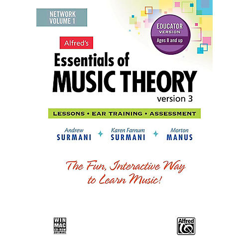 Alfred Alfred's Essentials of Music Theory: Software, Version 3 Network Version, Volume 1 (for 5 users)