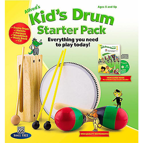 Alfred's Kid's Drum Course Complete Starter Pack