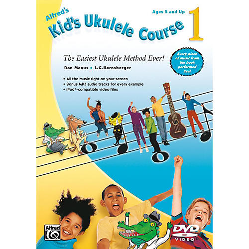 Alfred Alfred's Kid's Ukulele Course 1 DVD Beginner