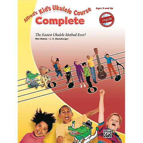 Alfred Alfred's Kid's Ukulele Course Complete Book & CD