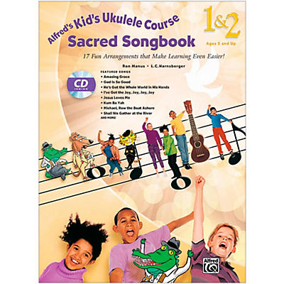 Alfred Alfred's Kid's Ukulele Course Sacred Songbook 1 & 2 Book & CD