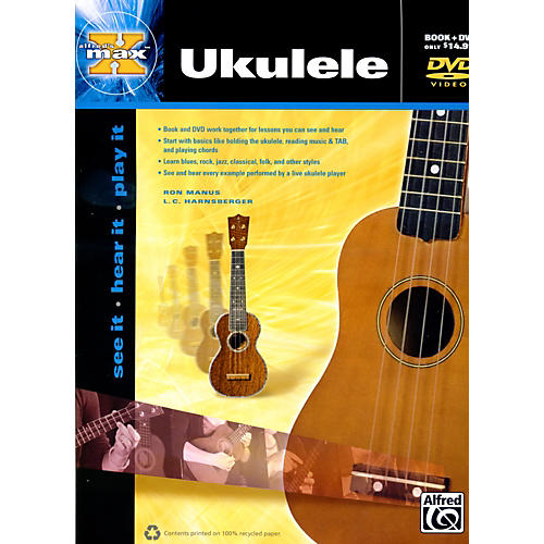 Alfred's MAX Ukulele Method Book & DVD