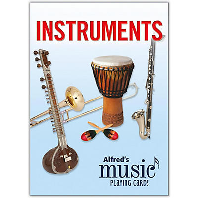 Alfred Alfred's Music Playing Cards: Instruments Card Deck (1 Pack)