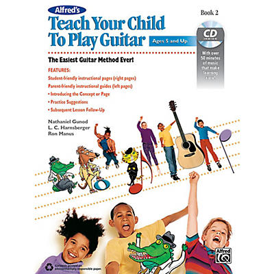 Alfred Alfred's Teach Your Child to Play Guitar Book 2 & CD