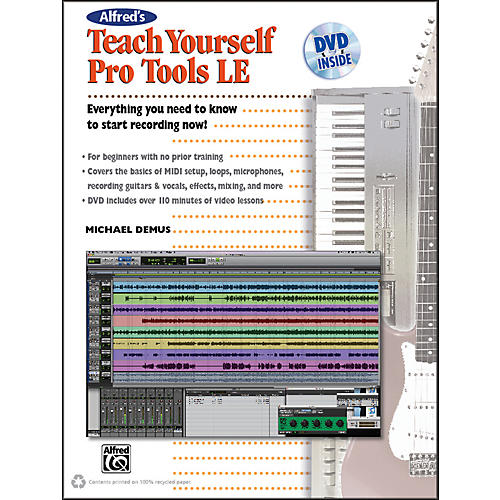 Alfred Alfred's Teach Yourself Pro Tools LE Book & DVD
