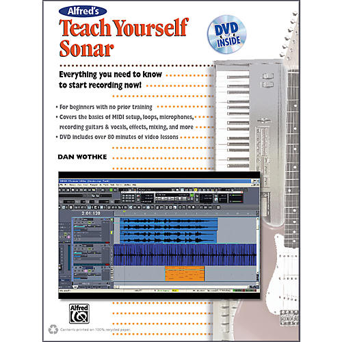 Alfred Alfred's Teach Yourself Sonar Book & DVD