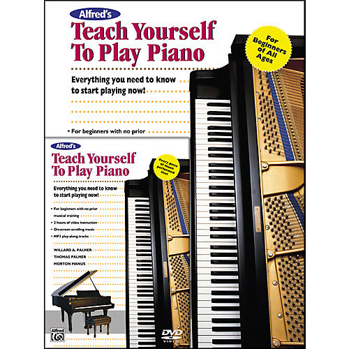 Alfred's Teach Yourself to Play Piano (Book/DVD)