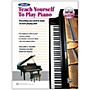 Alfred Alfred's Teach Yourself to Play Piano (Book/Online Audio)