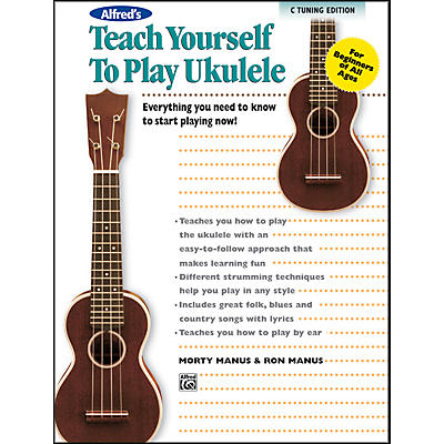 Alfred Alfred's Teach Yourself to Play Ukulele C-Tuning Edition Book & CD