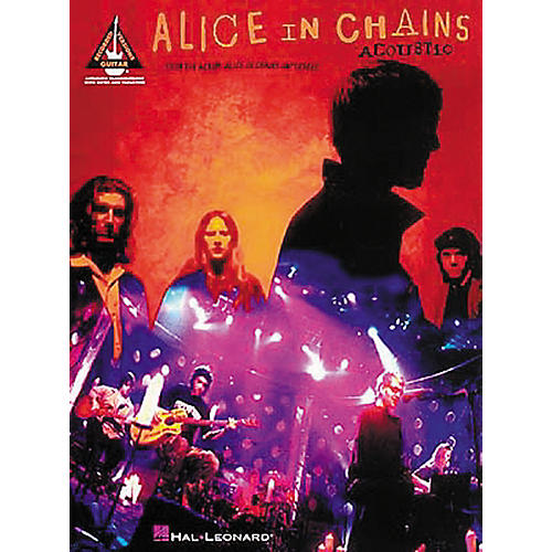 Hal Leonard Alice In Chains Acoustic Unplugged Guitar Tab Songbook