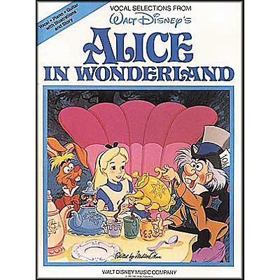 Hal Leonard Alice in Wonderland Piano, Vocal, Guitar Songbook