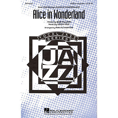 Hal Leonard Alice in Wonderland SATB a cappella arranged by Paris Rutherford