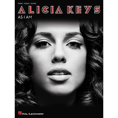 Hal Leonard Alicia Keys As I Am arranged for piano, vocal, and guitar (P/V/G)