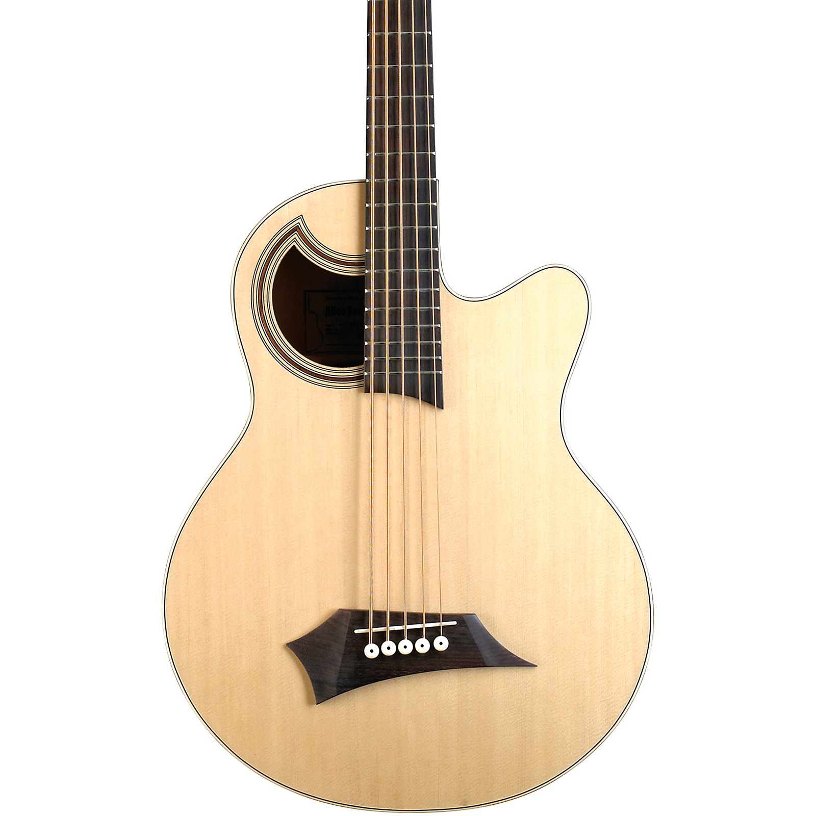 Warwick Alien Standard 5String AcousticElectric Bass Natural Hi Polish Musician's Friend Warwick Alien Standard 5String AcousticElectric Bass Natural Hi Polish Musician's Friend