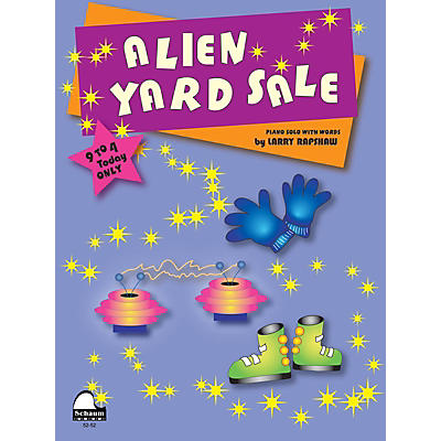 SCHAUM Alien Yard Sale Educational Piano Series Softcover