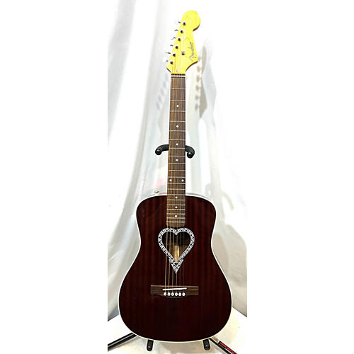 Fender Alkaline Trio Malibu Acoustic Guitar Natural