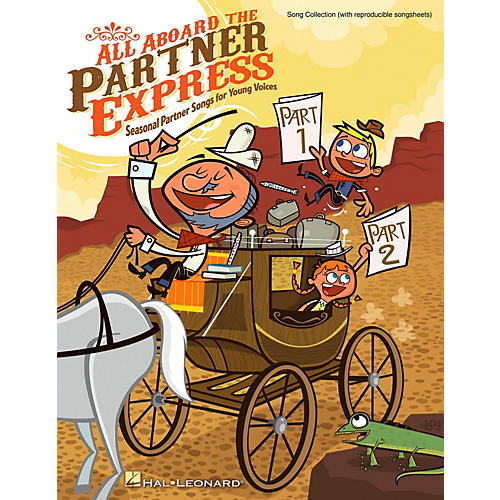 Hal Leonard All Aboard The Partner Express - Seasonal Partner Songs for Young Voices Songbook