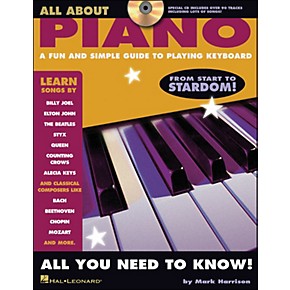 Hal Leonard All About Piano Book/CD Series | Musician's Friend