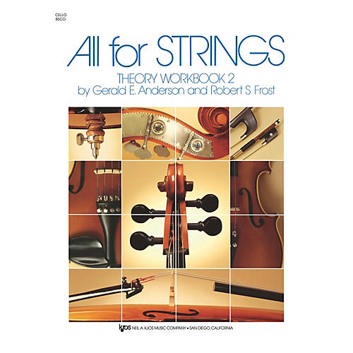 All For Strings 2 Theory Workbook Cello