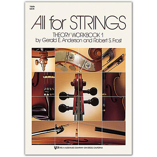 KJOS All For Strings Theory Workbook 1 - Violin