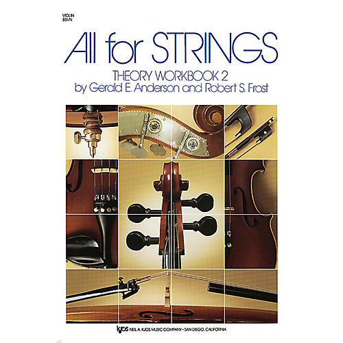 KJOS All For Strings Theory Workbook 2 Violin