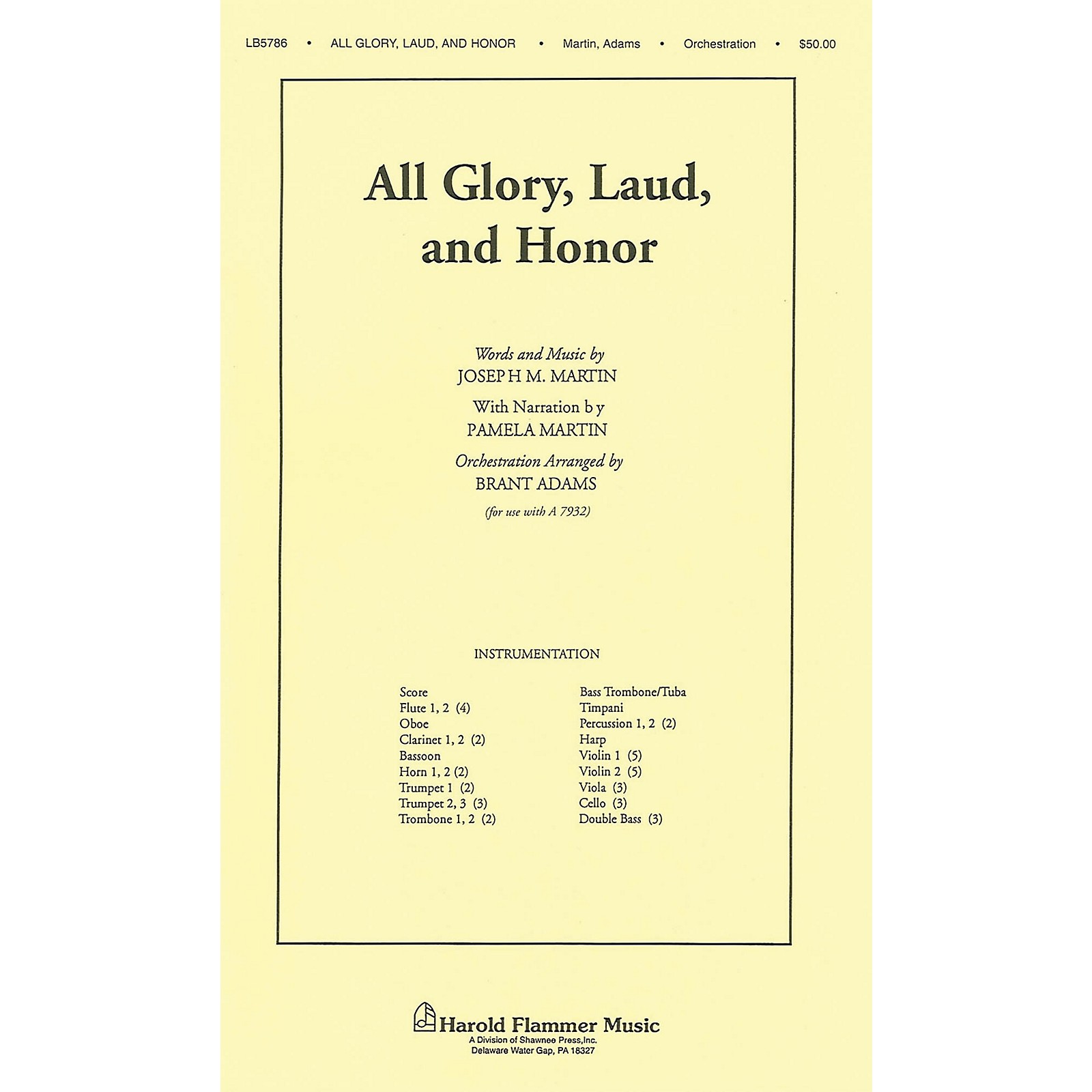 Shawnee Press All Glory, Laud and Honor (from A Time for Alleluia ...