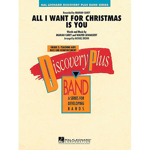 Hal Leonard All I Want For Christmas Is You Concert Band Level 2