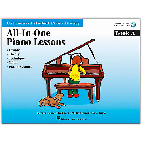 All-In-One Piano Lessons Book A (Book/Online Audio)