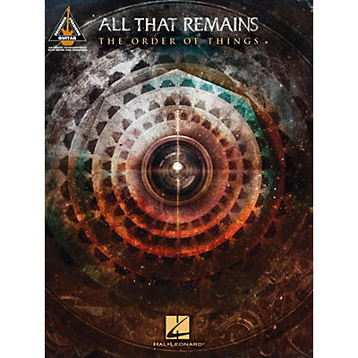 Hal Leonard All That Remains - The Order Of Things Guitar Tab Songbook
