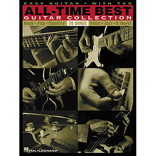 Hal Leonard All-Time Best Guitar Collection Easy Guitar Tab Songbook