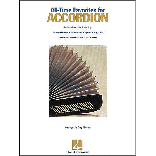 Hal Leonard All Time Favorites for Accordion Book