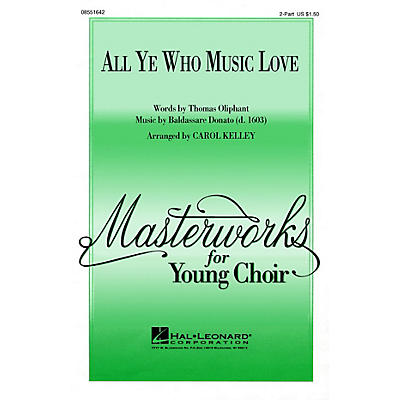 Hal Leonard All Ye Who Music Love