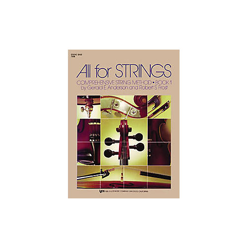 KJOS All for Strings 1 String Bass Book